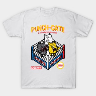 Punch Cat Boxing T-Shirt